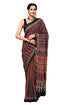 Jaipuria Hand Block Printed Pure Cotton Saree For Women With Unstitched Blouse Piece